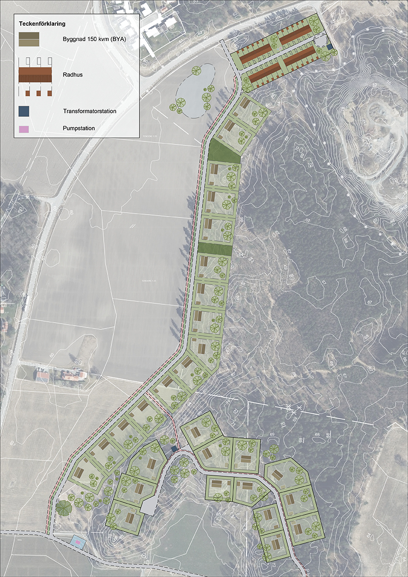 karta över Söderskogen.