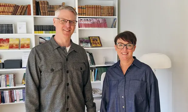 Tobias Leverin och Maria Toll.